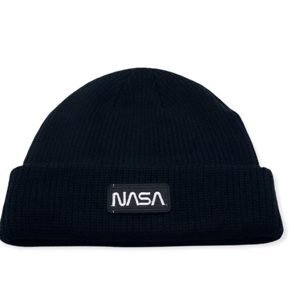 NWT Wool + Pepper Co. NASA Unisex Beanie Hat - Picture 2 of 3